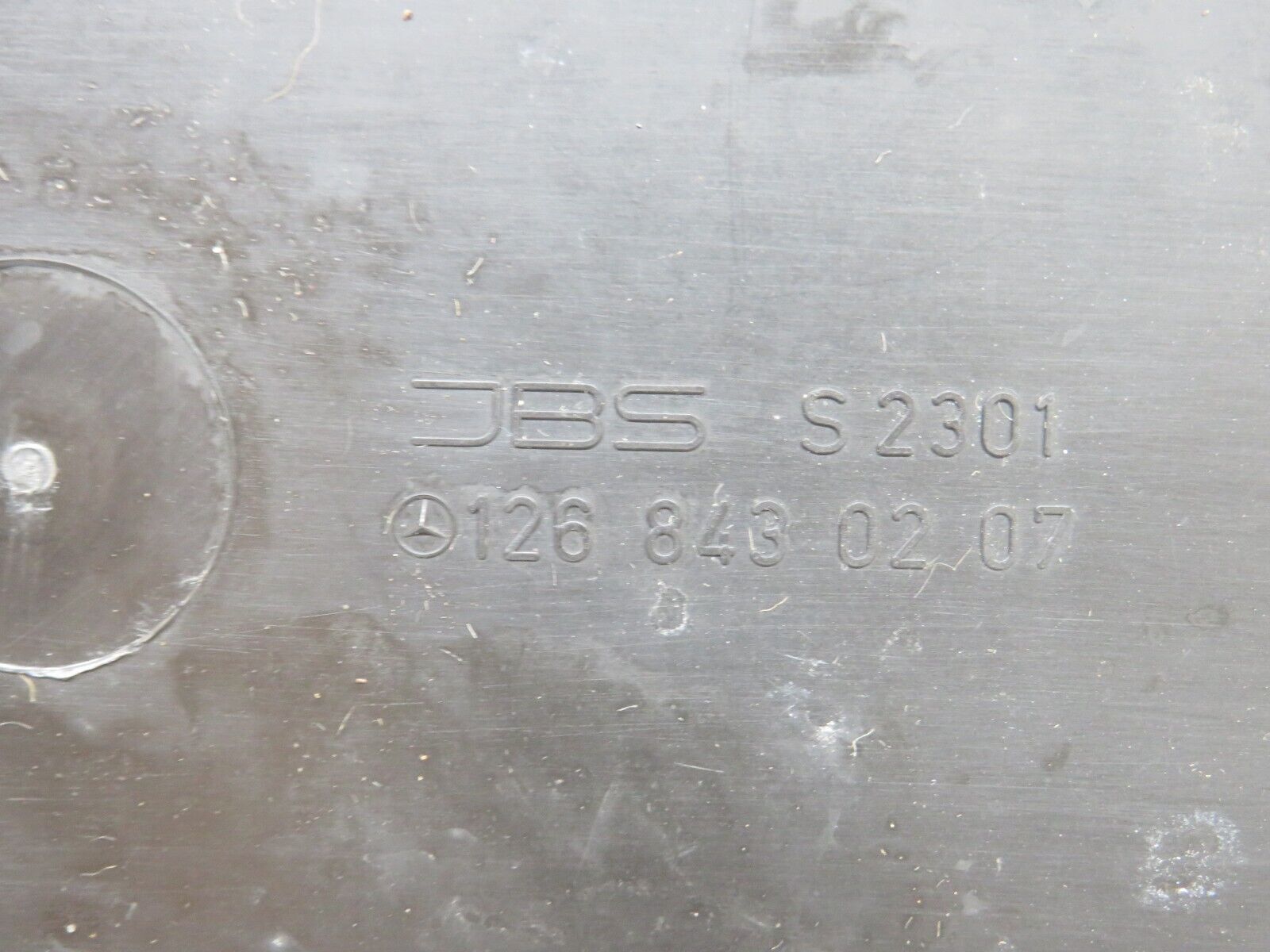 37047 Mercedes-Benz C126 420SEC Coupe Rear Right Parcel Shelf Storage 1268430207