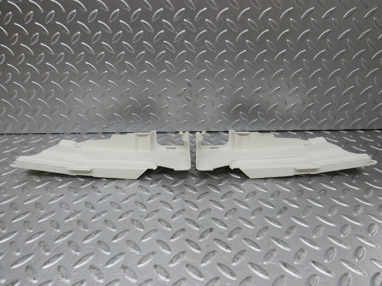 25972 Mercedes-Benz W124 280E Front Door Lock Cover Pair 1247231808 1247231708