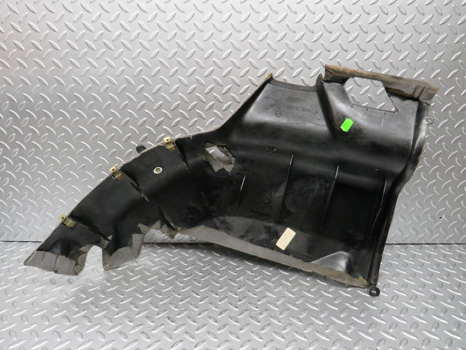 31192 Mercedes-Benz S124 220TE Wagon Trunk Panel Cover Left Grey 1246921389