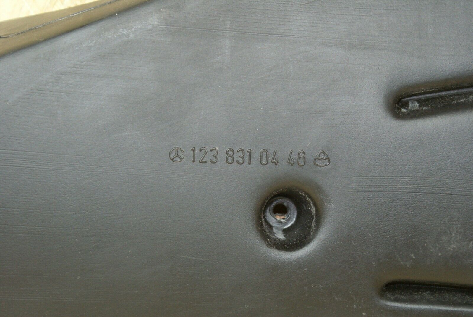 2222 Mercedes-Benz W123 280E Air Duct Heater Ventilation Left 1238310446