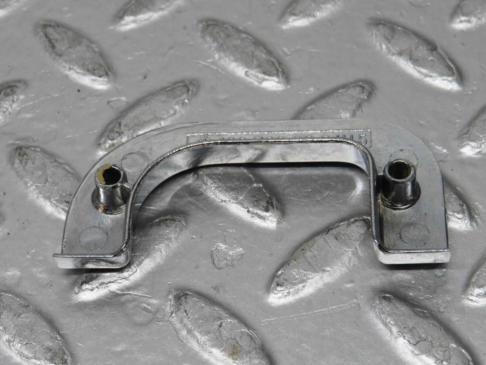 0541 Mercedes-Benz W123 230E Right Interior Chrome Door Latch Trim 1237230224