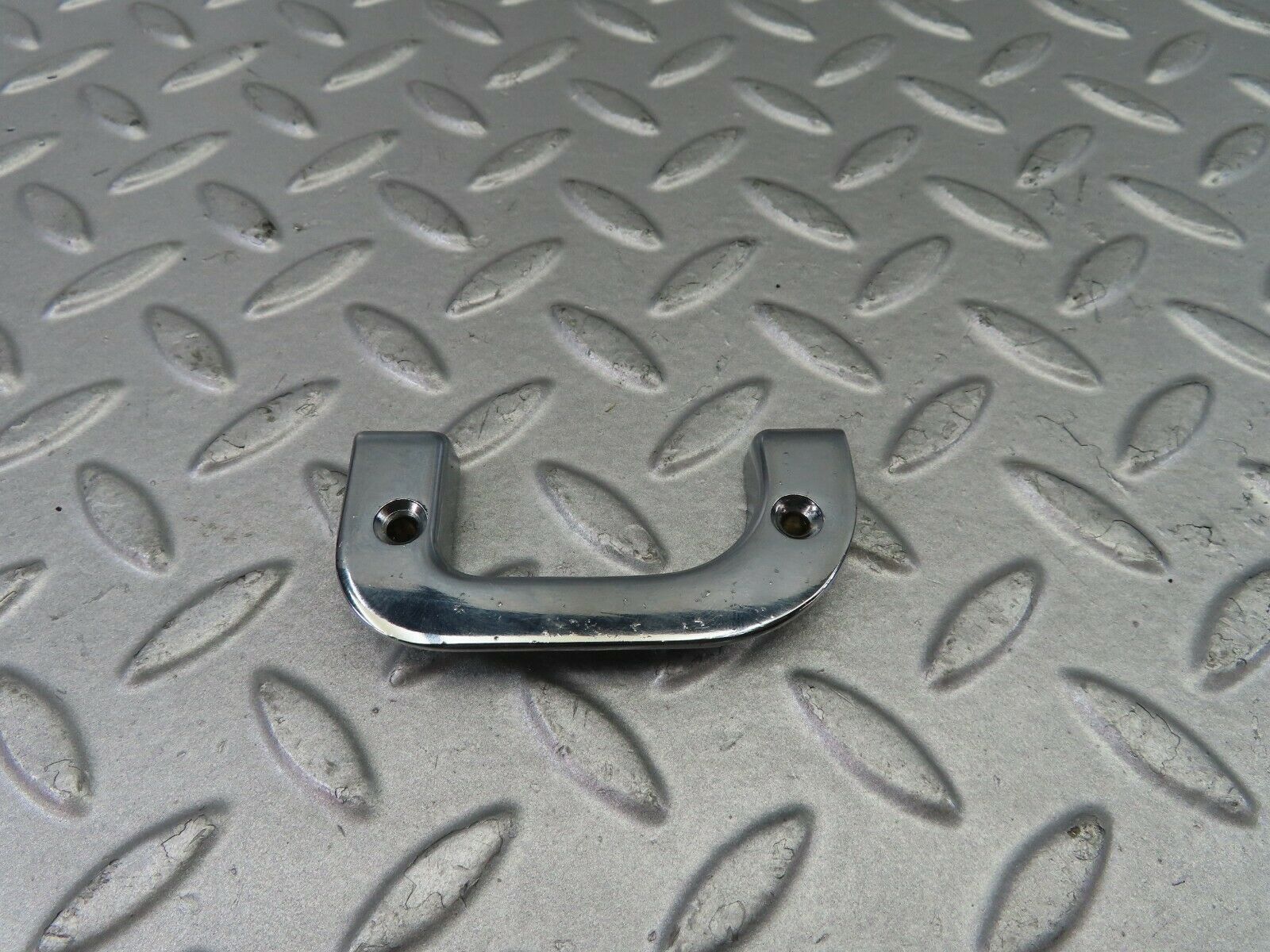 7617 Mercedes-Benz S123 230TE Wagon Left Chrome Door Latch Trim 1237230124