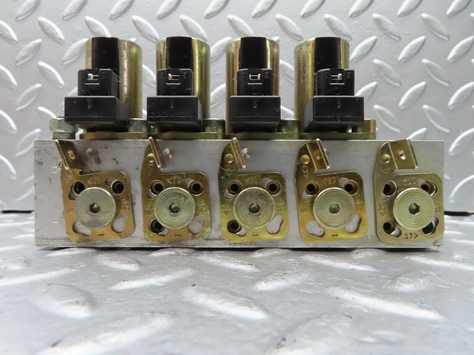 19856 Mercedes-Benz R129 300SL Coupe Soft Top Hydraulic Valve Block 1298000178