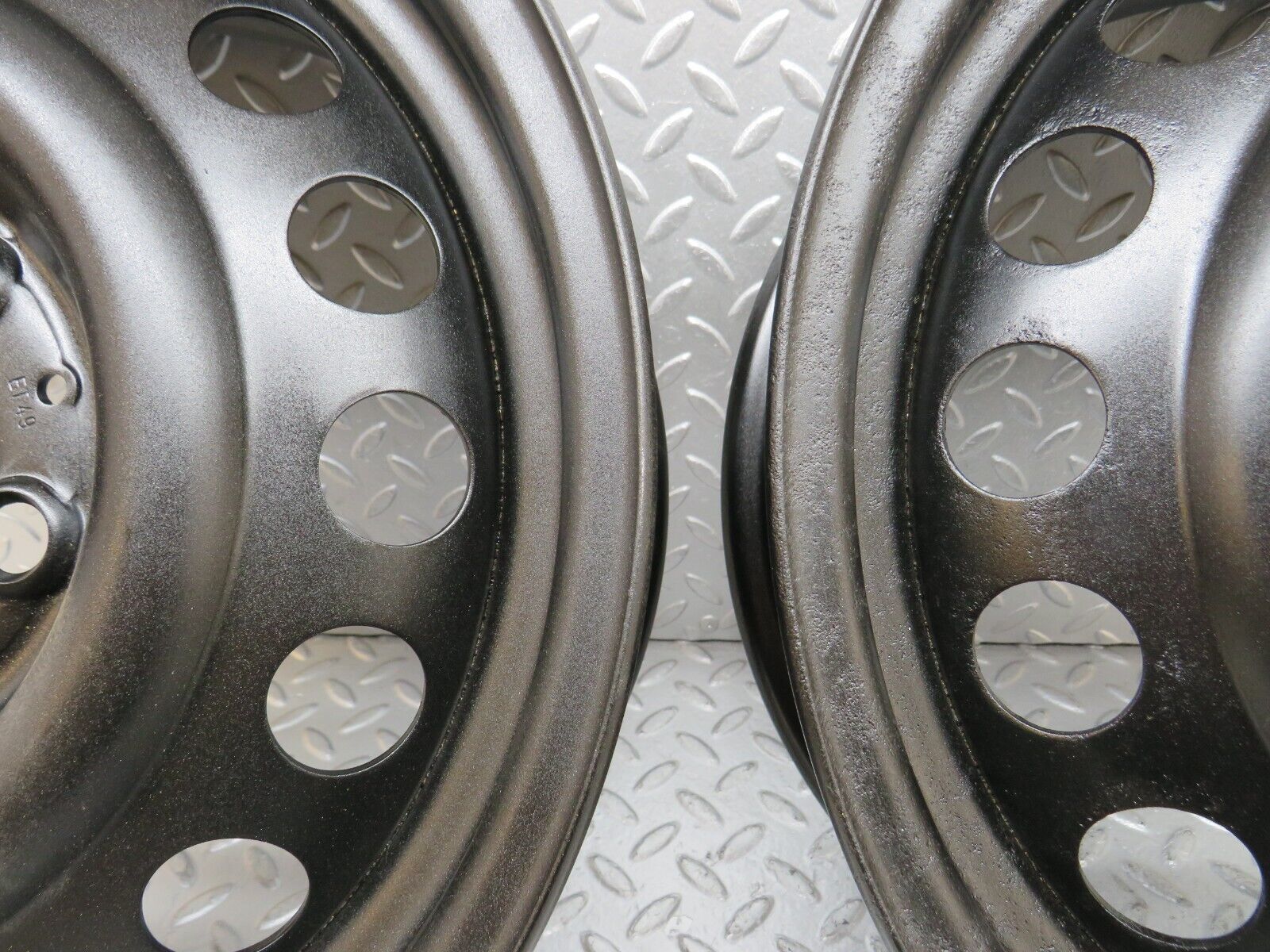 33881 Mercedes-Benz Steel Wheel Set 6Jx15H2 ET49 1244000602