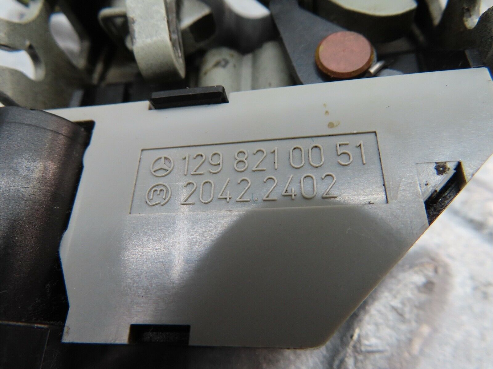 17144 Mercedes-Benz R129 300SL Coupe Bonnet Alarm Switch Right Side 1298210051