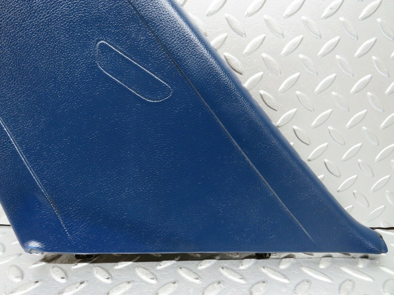 23182 Mercedes-Benz W116 350SE C Pillar Cover Trim Right Side Blue