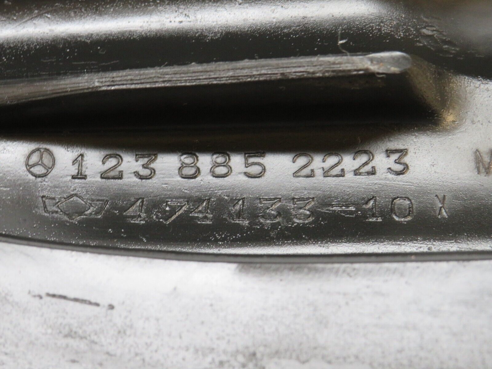 40551 Mercedes-Benz W123 300D Rear Right Bumper Rubber 1238852223