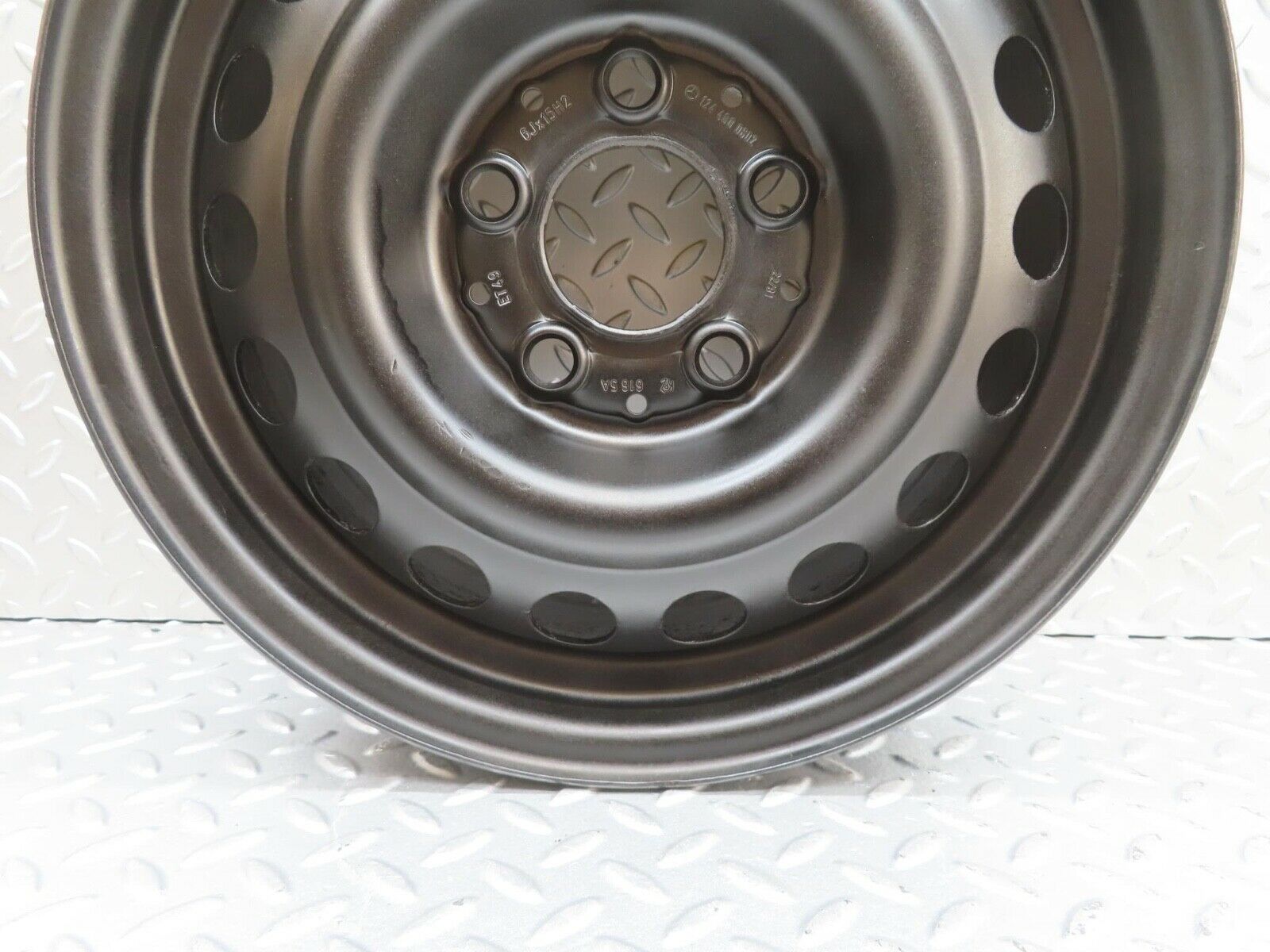 13328 Mercedes-Benz Steel Wheel 6Jx15H2 ET49 5x112 1244000602
