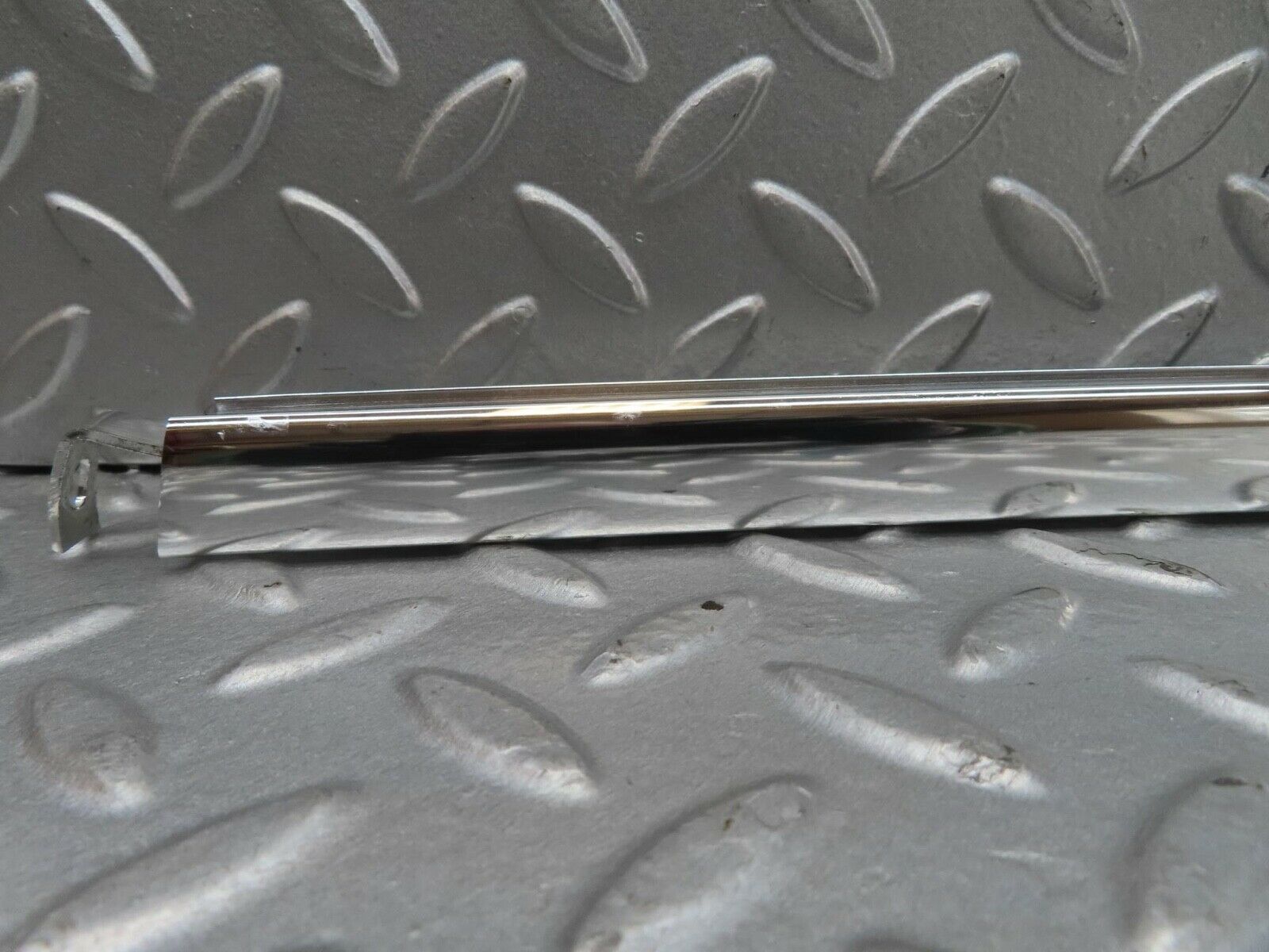 13585 Mercedes-Benz W123 200 Rear Right Chrome Window Channel