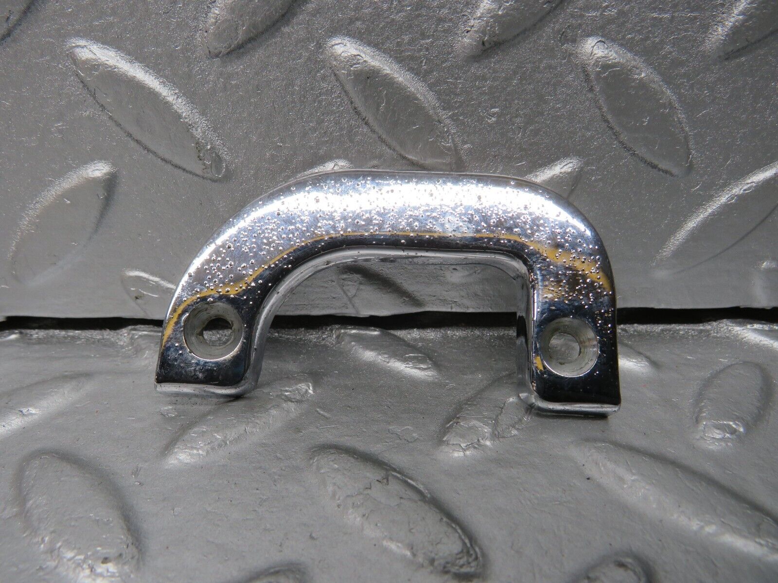 40249 Mercedes-Benz W110 230 Left Interior Chrome Door Latch Trim