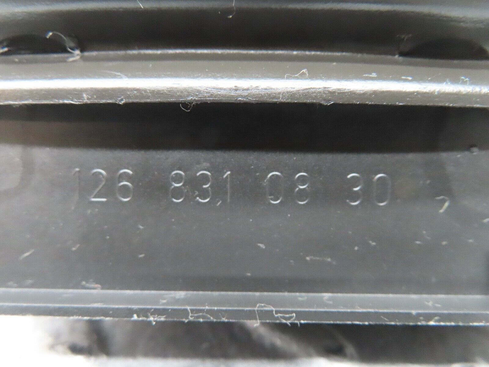 21709 Mercedes-Benz W126 300SE Heating Air Duct Right Side 1268311646