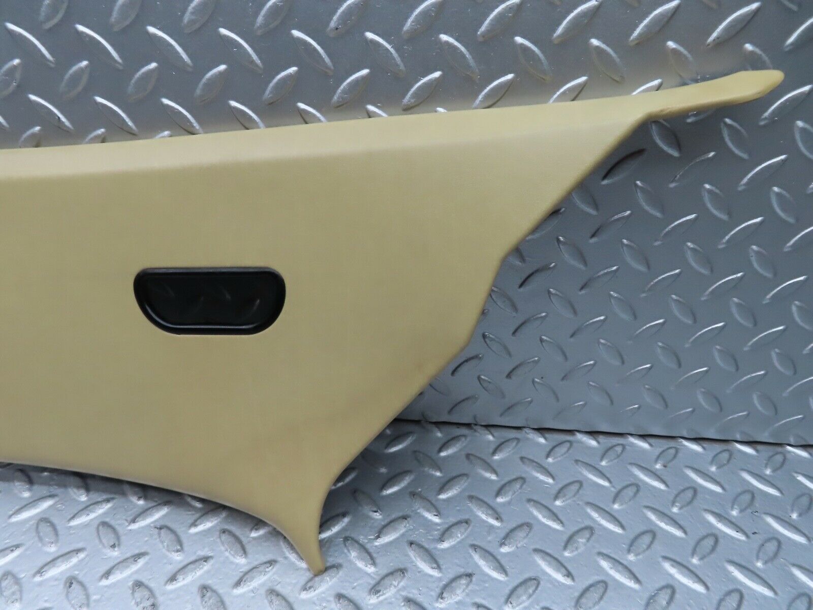 21048 Mercedes-Benz W123 230E C Pillar Cover Right Side Beige 1236900425