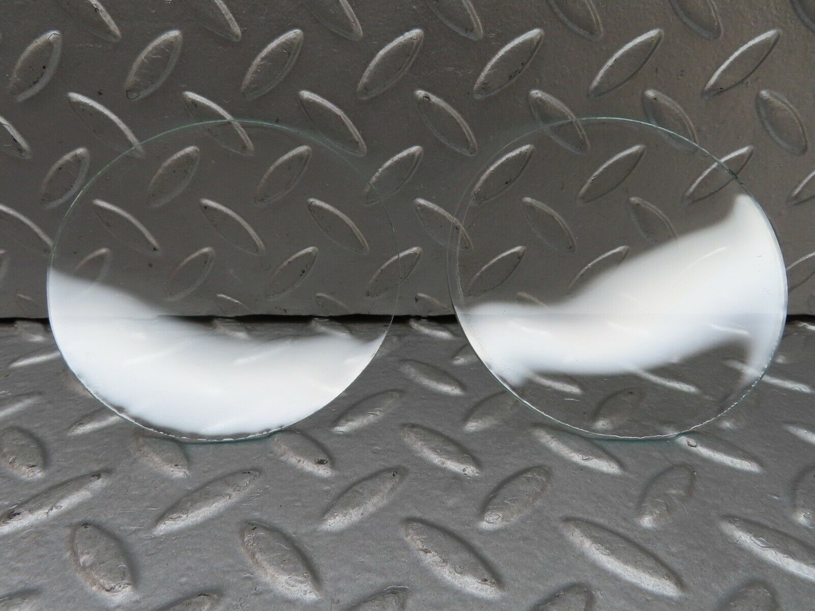 18356 Mercedes-Benz W115 Instrument Cluster Glass With Rings