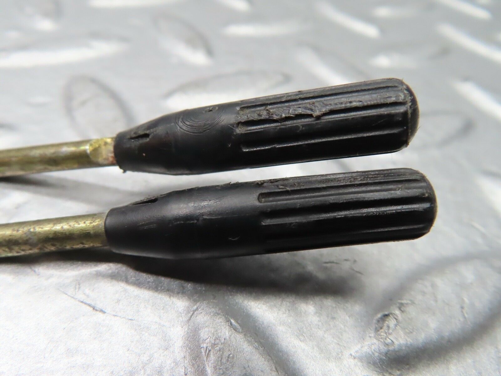 21631 Mercedes-Benz W126 300SE Rear Door Lock Knob Pair