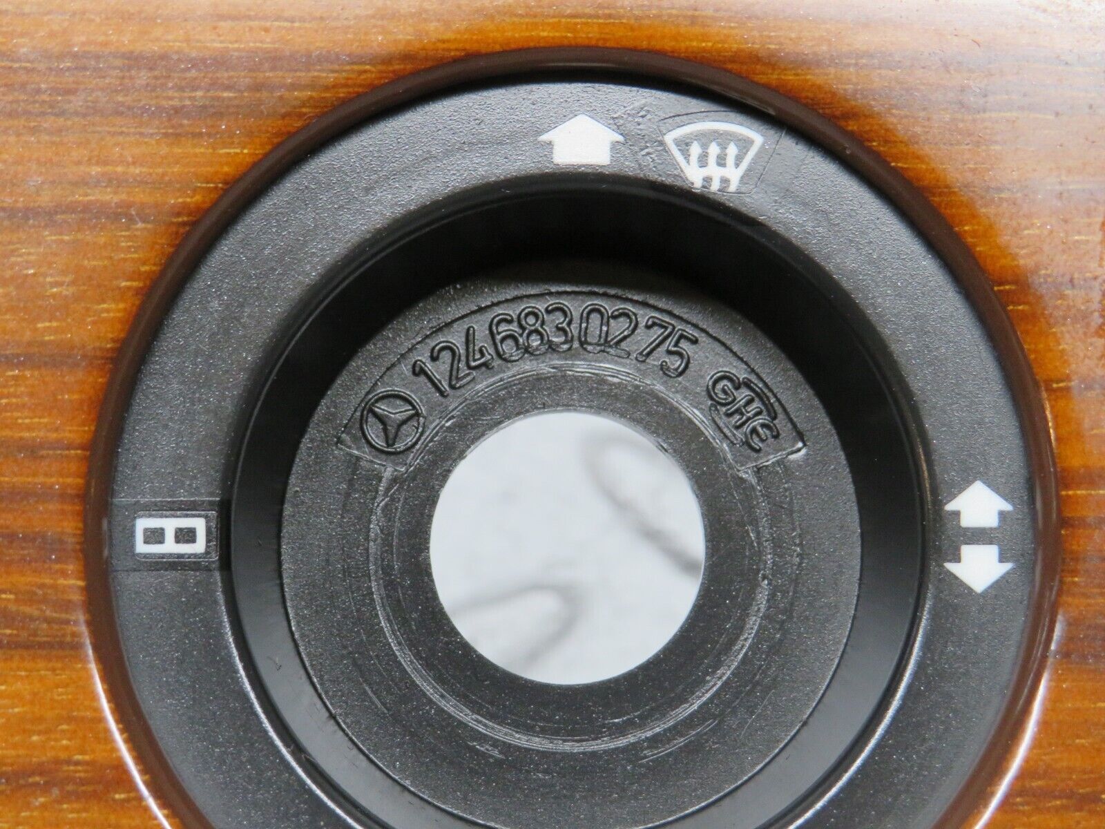 30350 Mercedes-Benz W124 230E Heater Control Panel Wood Trim