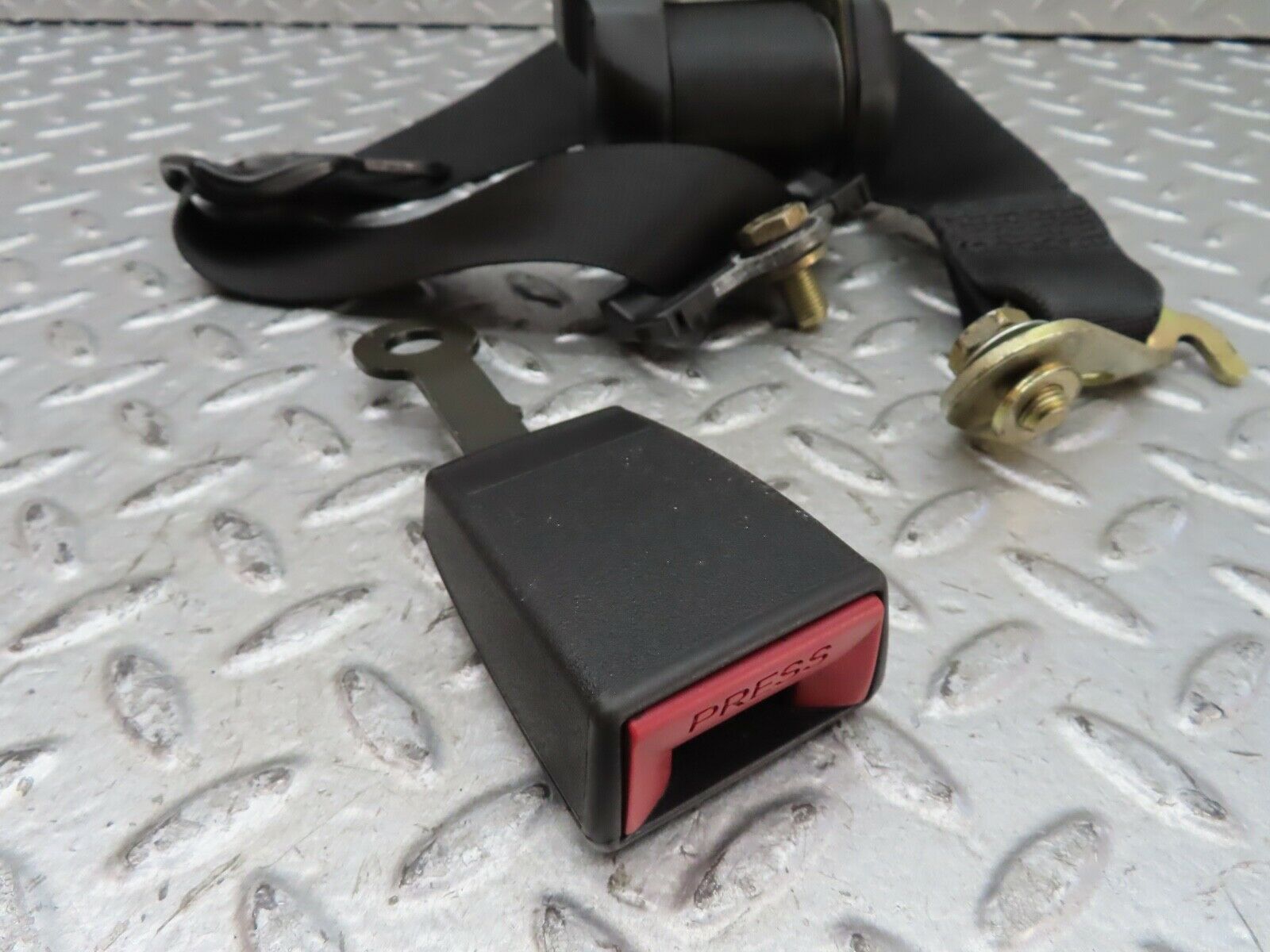 19662 Mercedes-Benz C140 CL420 Coupe Rear L Seat Belt With Buckle 1408601385