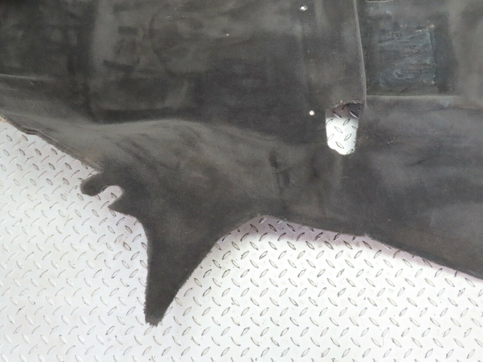 17490 Mercedes-Benz R129 300SL Coupe Floor Carpet Right Side Black 1296800640