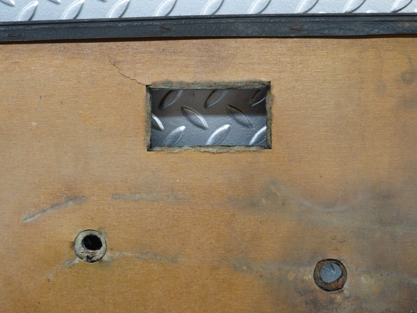 35805 Mercedes-Benz W108 Rear Left Door Card Black