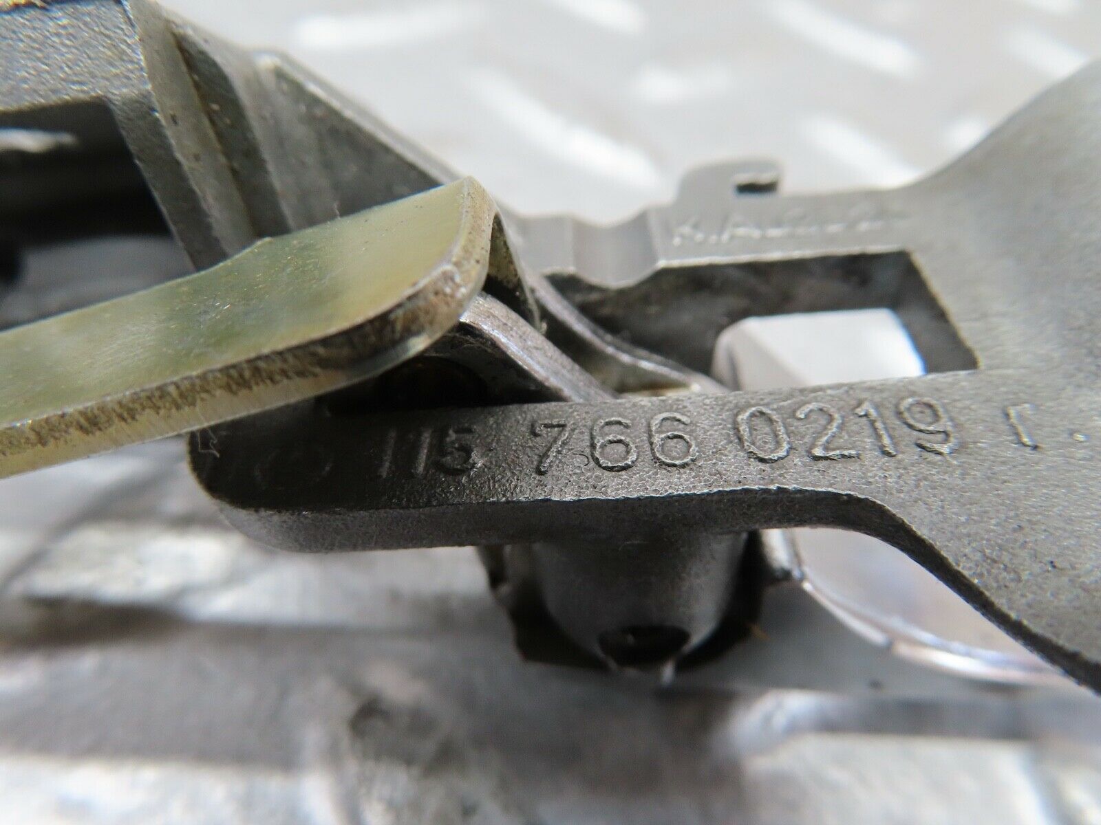 18796 Mercedes-Benz W116 Rear Right Interior Chrome Door Handle 1157660219