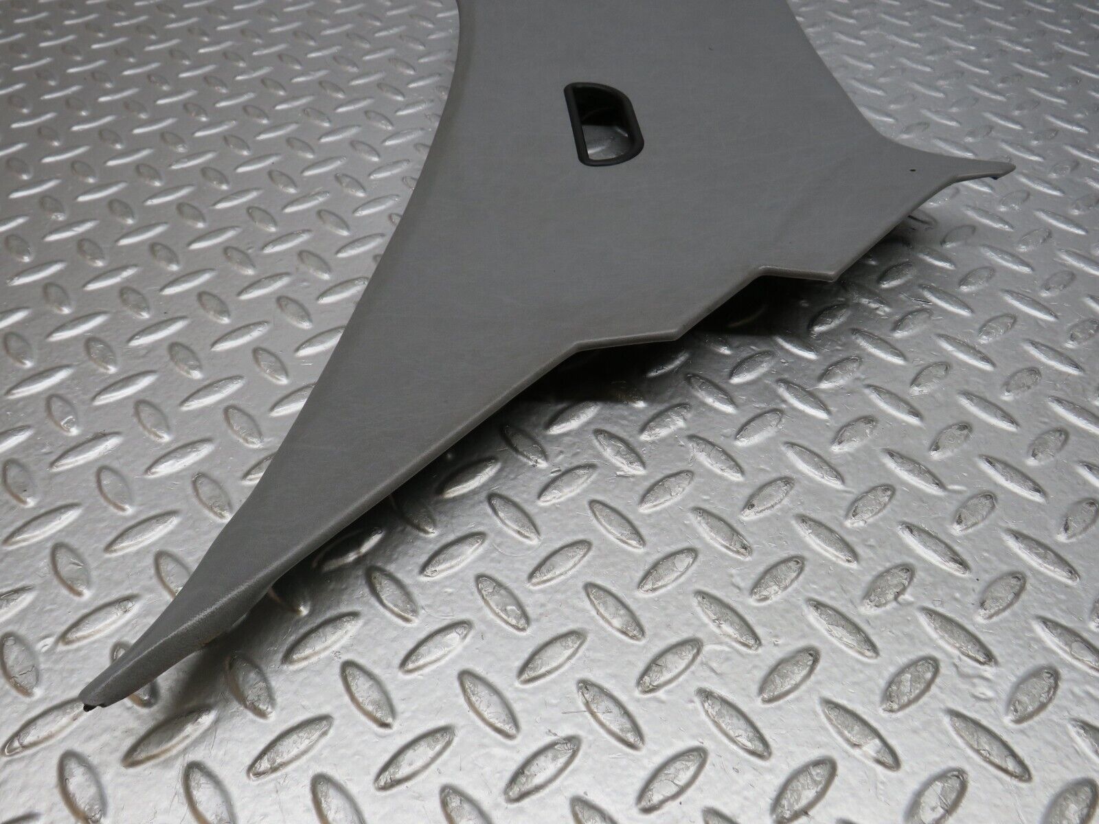 35961 Mercedes-Benz W126 420SE C Pillar Cover Panel Left Side Grey 1266950344