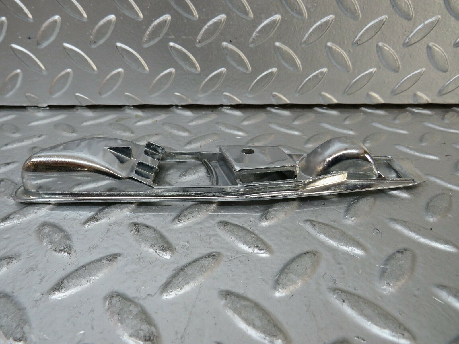 23734 Mercedes-Benz C107 450SLC Interior Door Handle Chrome Surround Left Side