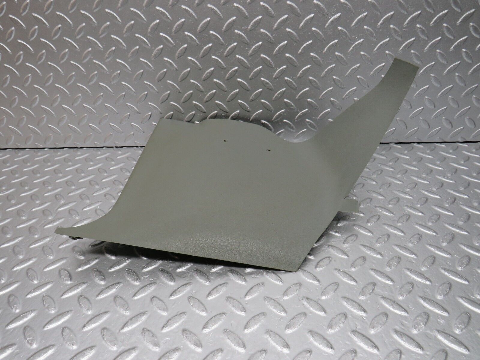 31329 Mercedes-Benz S124 220TE Front Left Kick Panel Trim Grey 1246880506