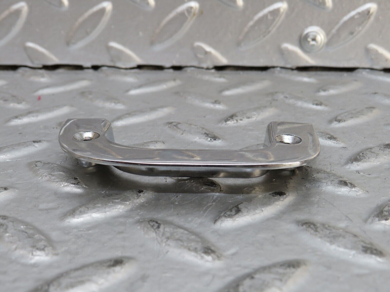 28279 Mercedes-Benz S123 240D Wagon Right Interior Chrome Latch Trim 1237230224