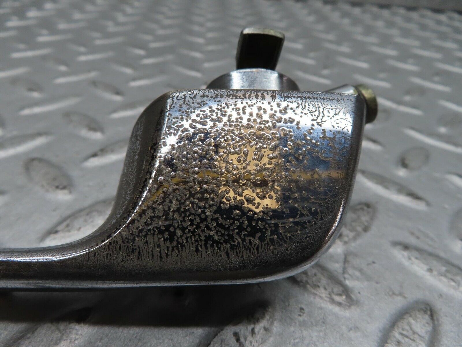 12457 Mercedes-Benz W108 Chrome Door Handle Rear Left 1087661102