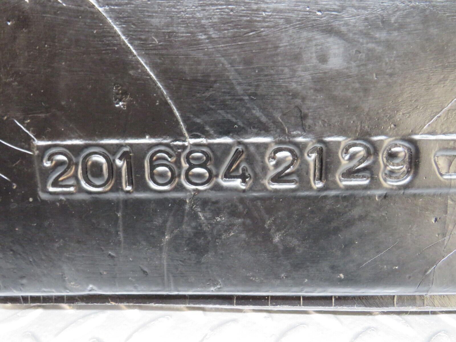 33865 Mercedes-BenzW201 190E 2.0L Front Left Passenger Floor Carpet Grey 2016842129