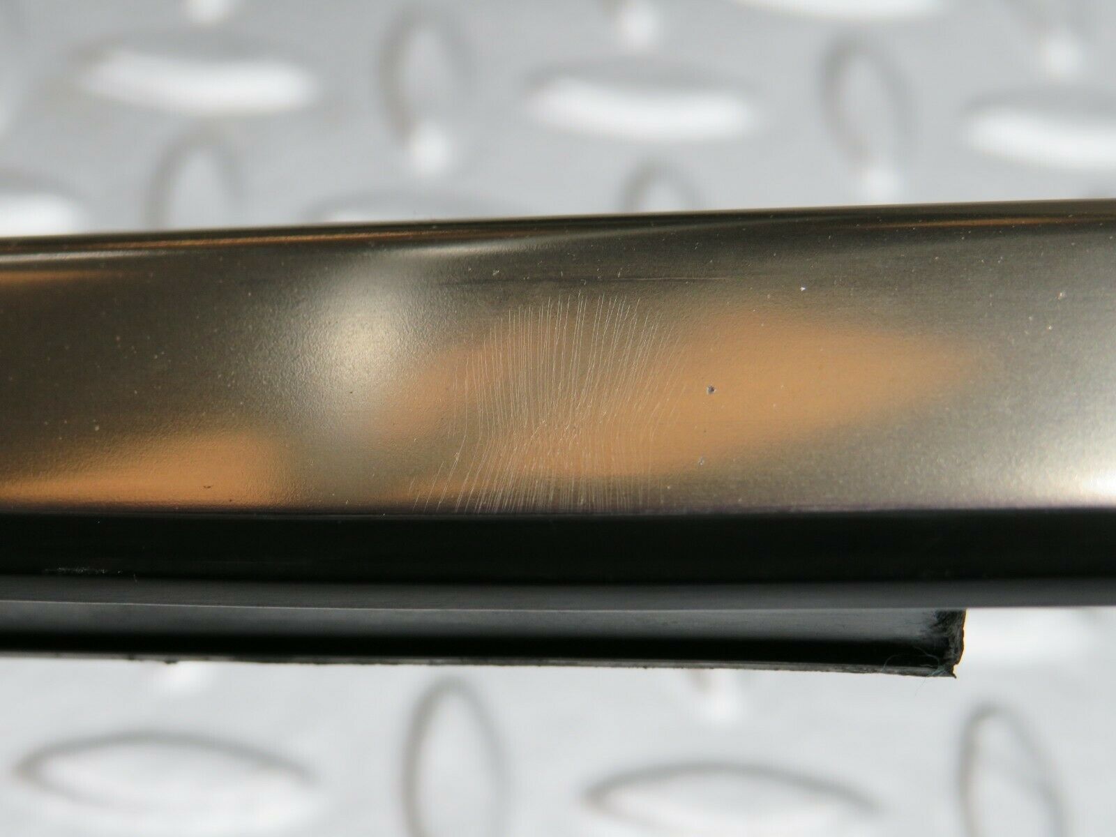 22633 Mercedes-Benz C124 E220 Coupe Roof Chrome Trim Left Side