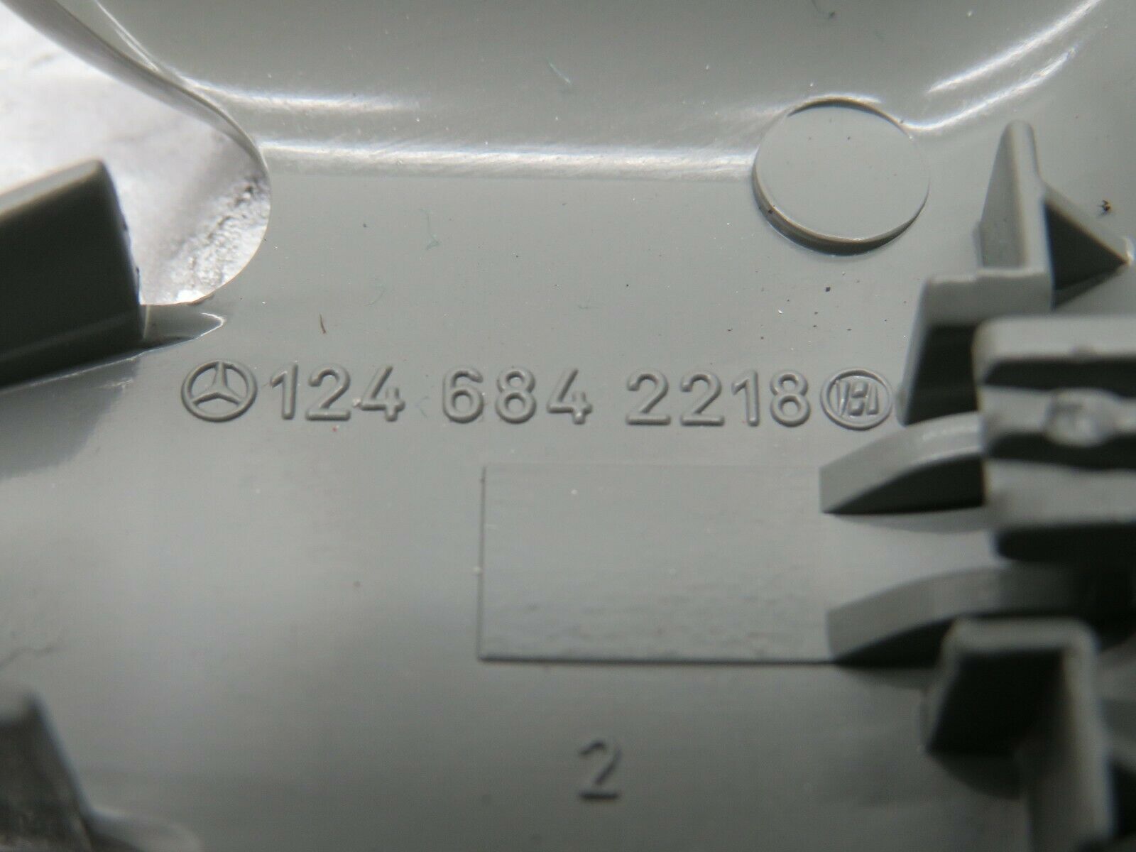 22594 Mercedes-Benz C124 E220 Front Seat Rail Trim Cover 1246842118 1246842218