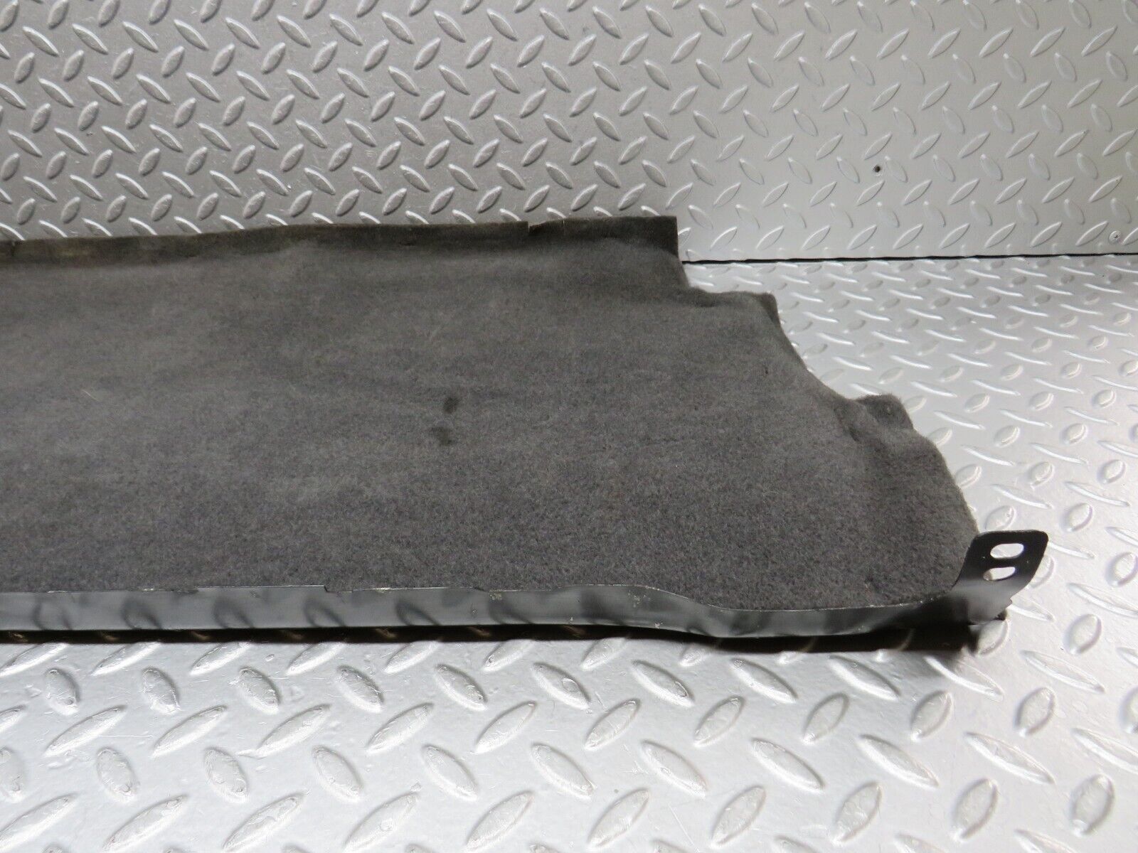 36231 Mercedes-Benz W126 420SE Fuel Tank Cover Plate Carpet Grey