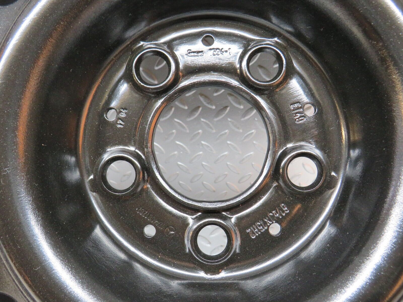 31918 Mercedes-Benz Steel Wheel Set 6.5Jx15H2 ET49 5x112 1244001002