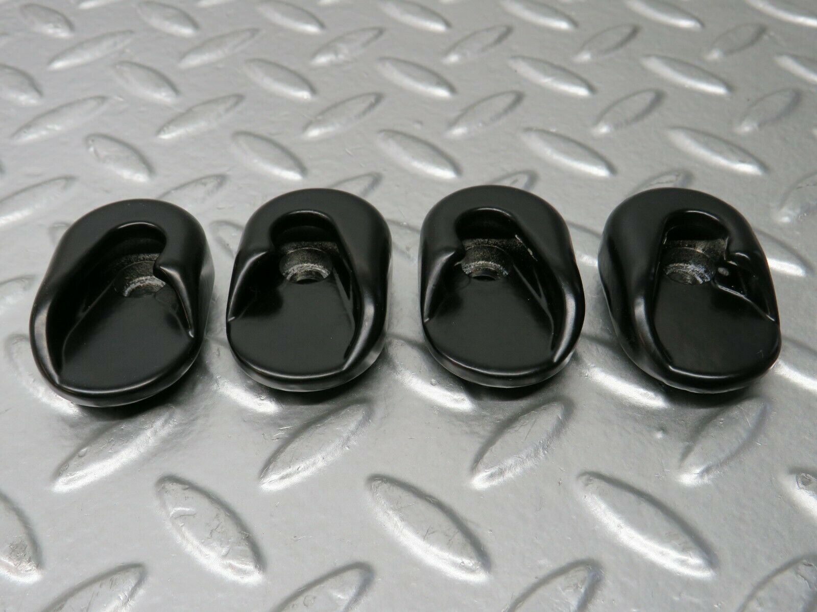 24309 Mercedes-Benz S124 220TE Trunk Cover Holder Set 1248681014 1248680914