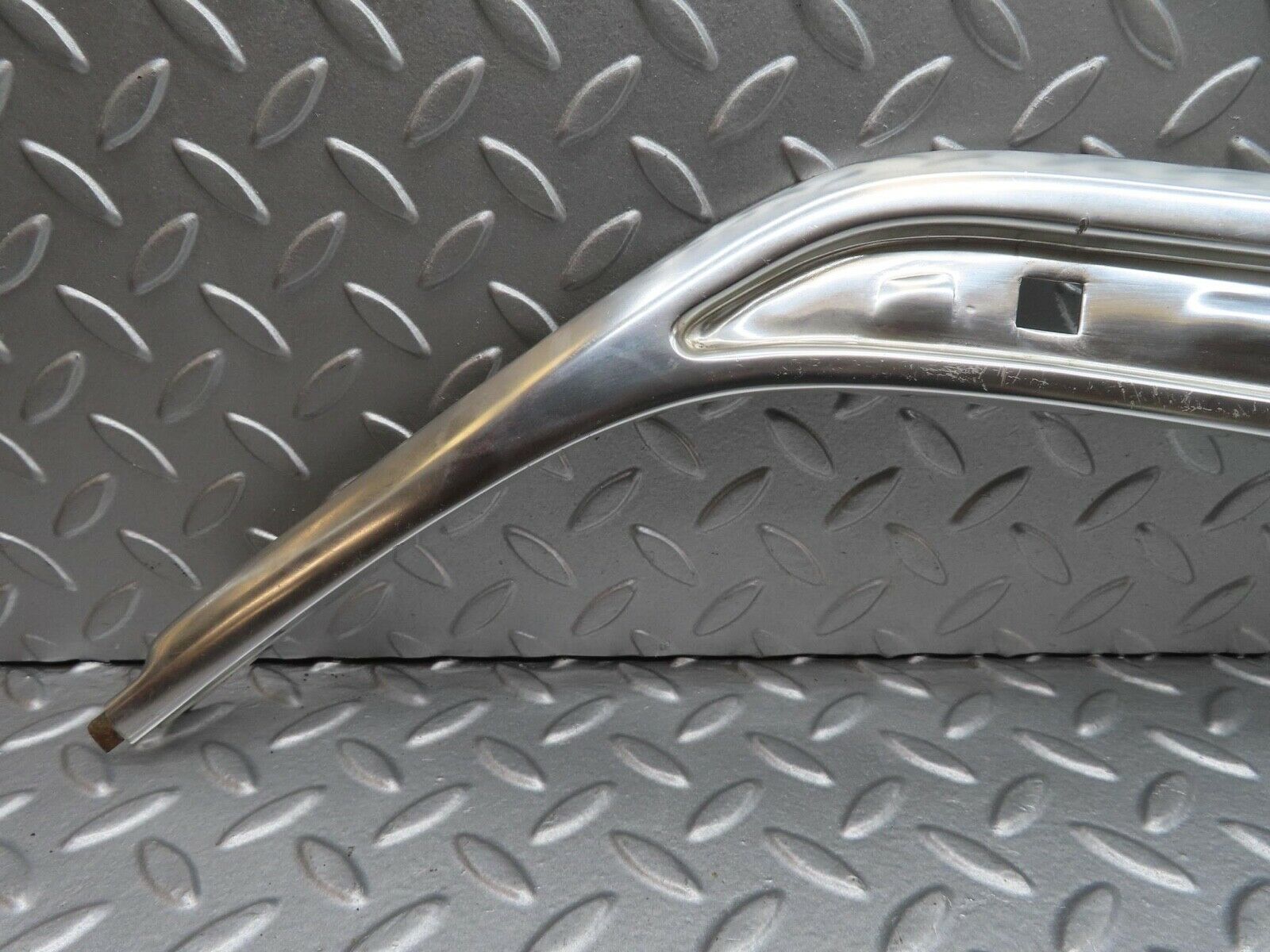 14314 Mercedes-Benz W116 350SE A Pillar Chrome Moulding Trim Right Side