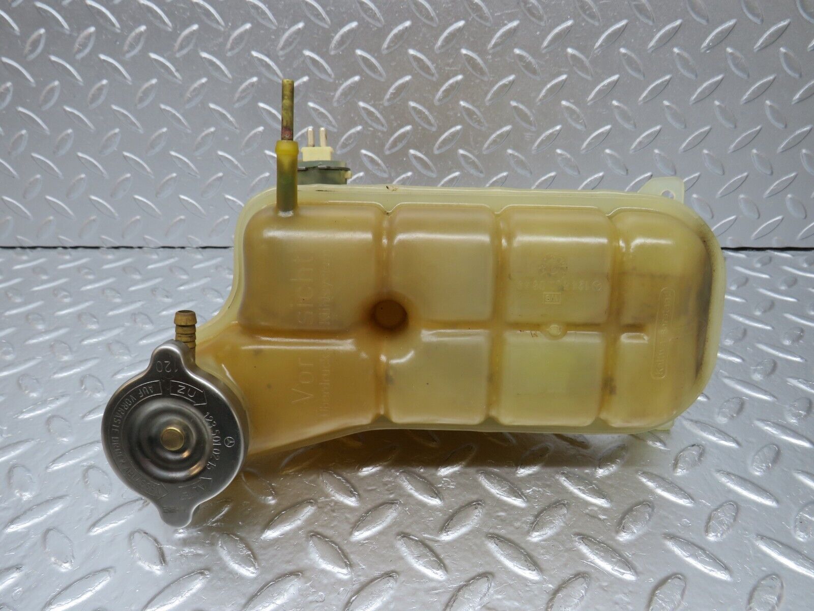 34104 Mercedes-Benz W124 260E Coolant Tank Reservoir 1245000649 1235010215