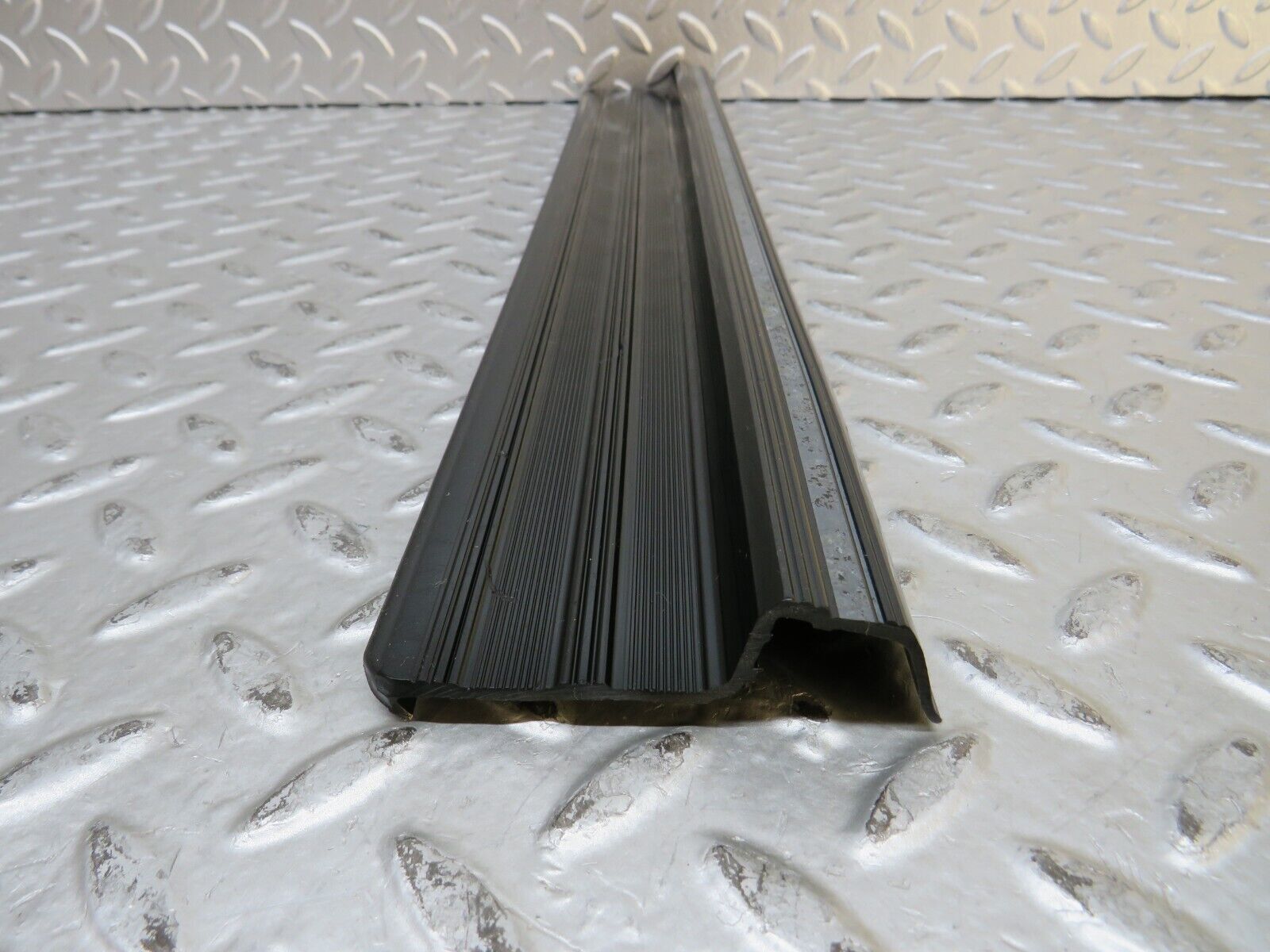 28252 Mercedes-Benz S123 240D Wagon Rear Left Door Sill Trim Black