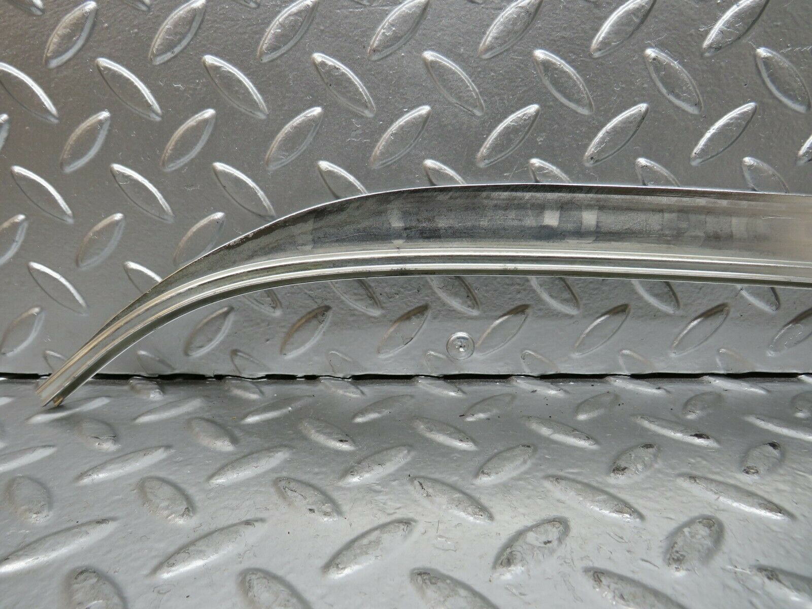 23505 Mercedes-Benz W114 280E C Pillar Chrome Moulding Trim Right Side