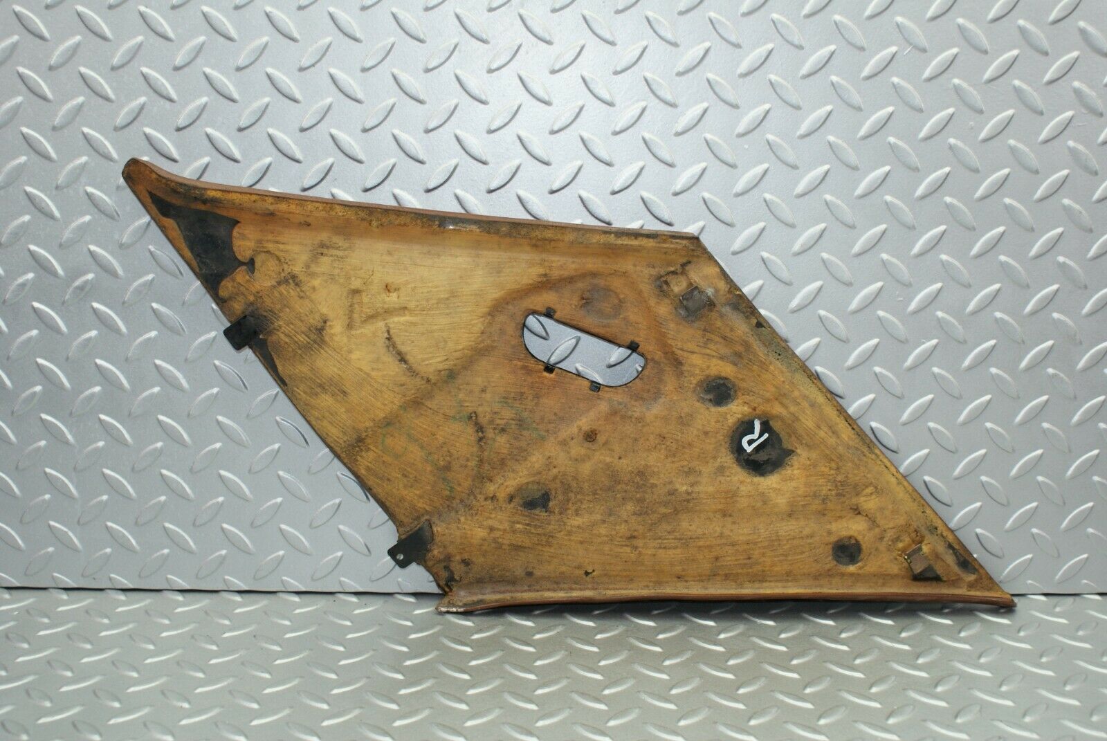 2672 Mercedes-Benz W116 350SE C Pillar Panel Right Side Brown