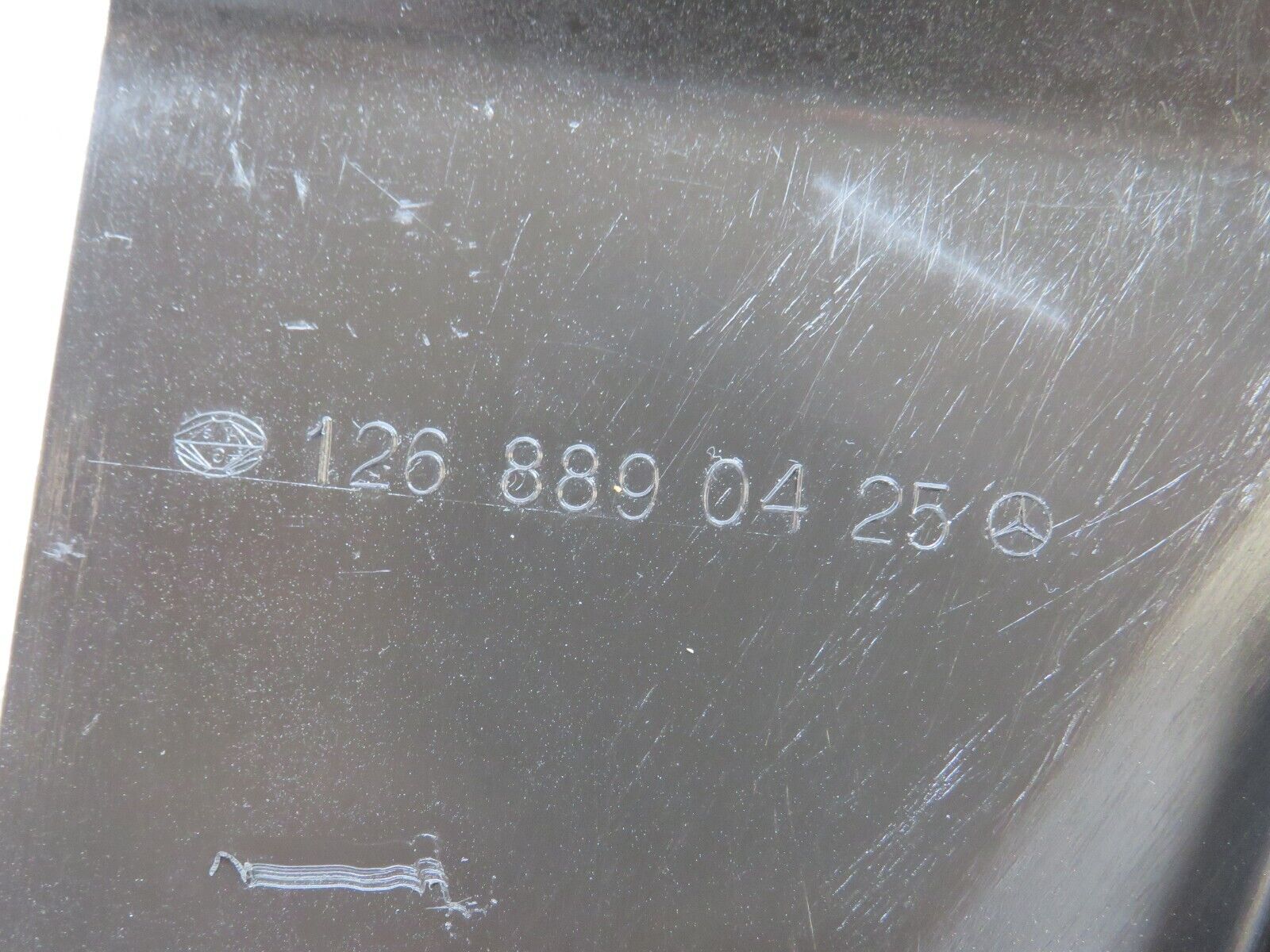 37020 Mercedes-Benz C126 420SEC Coupe Bonnet Cover 1268890425