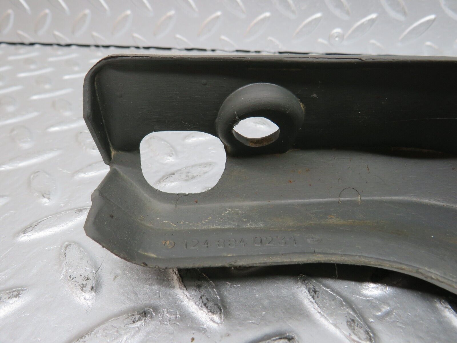 32369 Mercedes-Benz S124 300TE Right Fender Wing Lower Moulding Trim 1248840231