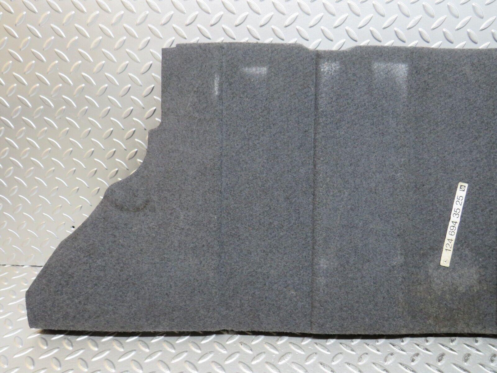 28922 Mercedes-Benz C124 320CE Coupe Fuel Tank Cover Carpet 1246943525