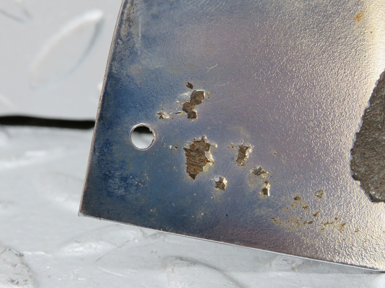 36892 Mercedes-Benz C126 420SEC Coupe Door Chrome Cover Right Side