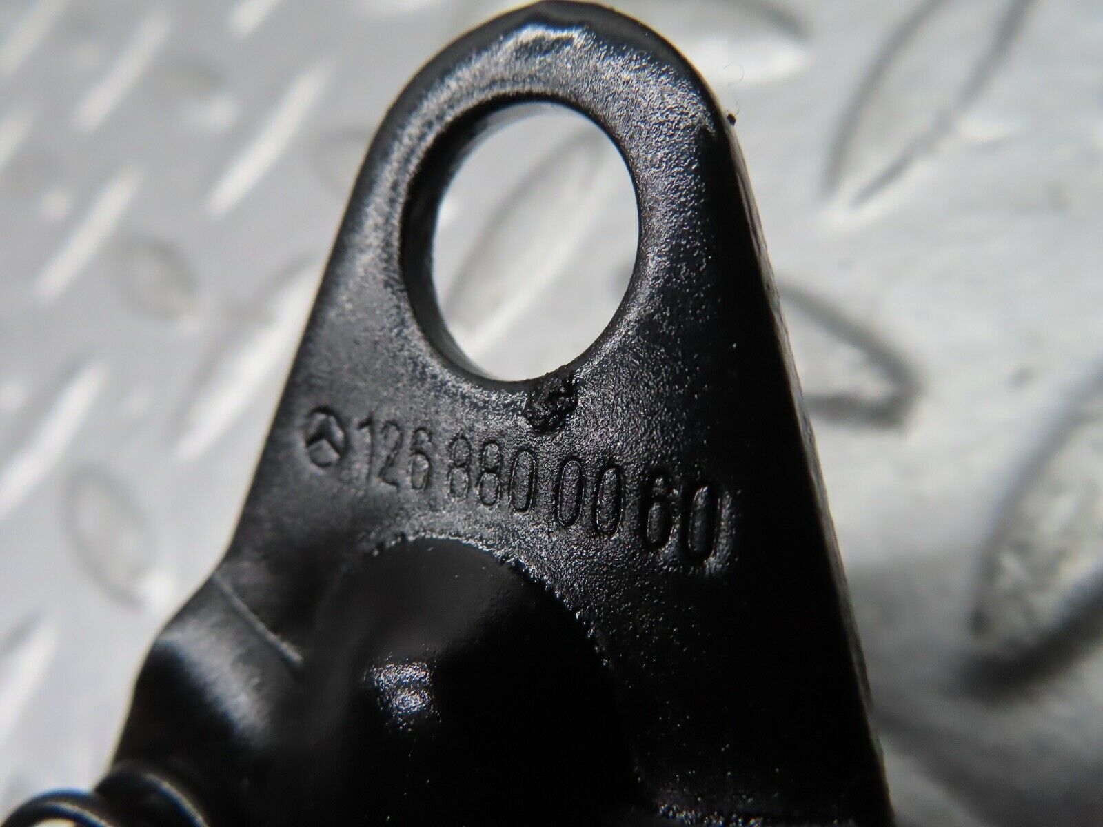 21677 Mercedes-Benz W126 300SE Bonnet Lock Catch Pair 1268800060