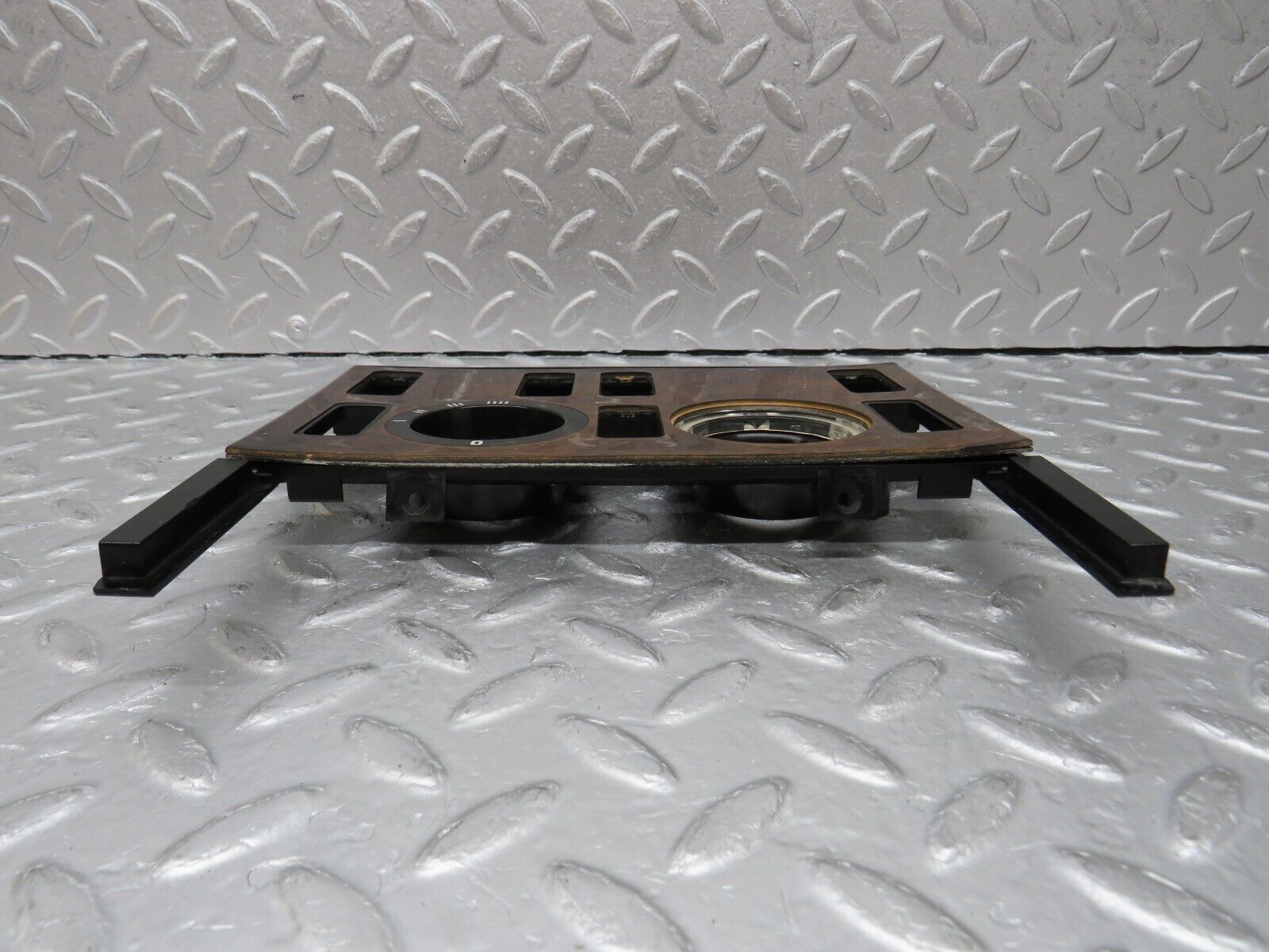 36001 Mercedes-Benz W126 420SE Heater Control Panel Wood Trim 1266830375