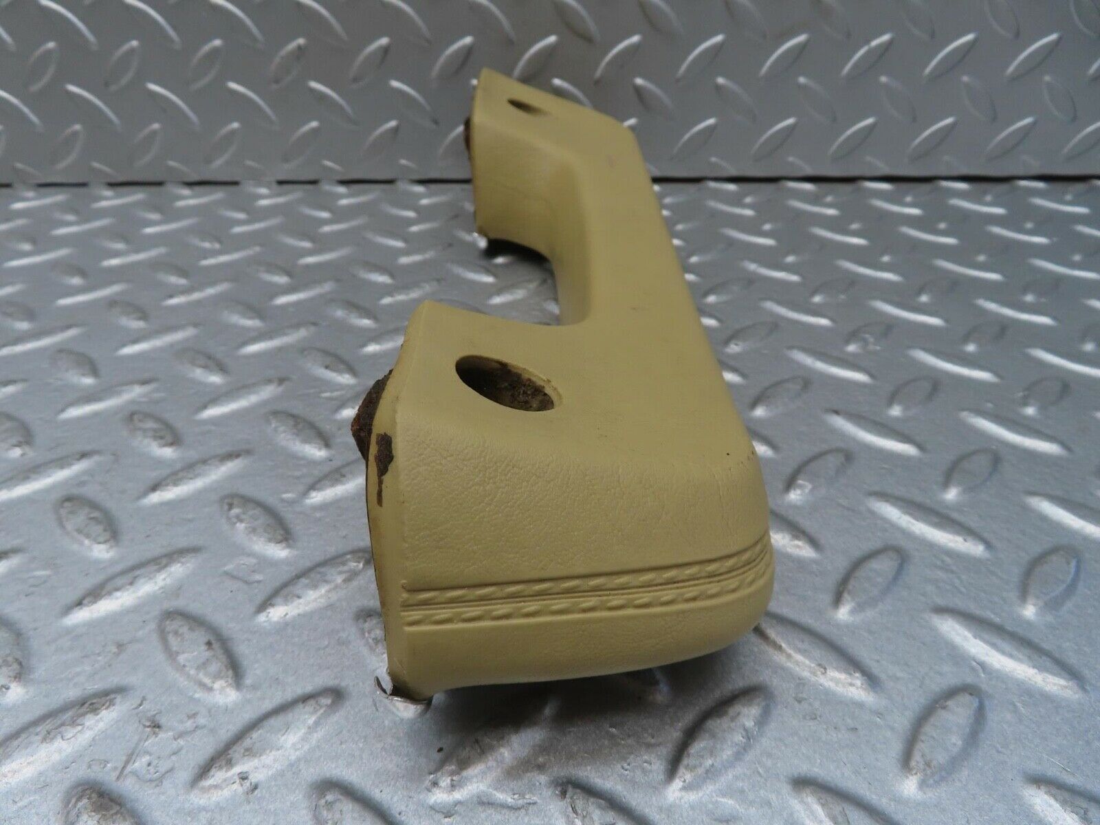 13454 Mercedes-Benz W123 200 Interior Door Handle Rear Left Cream 1239701901