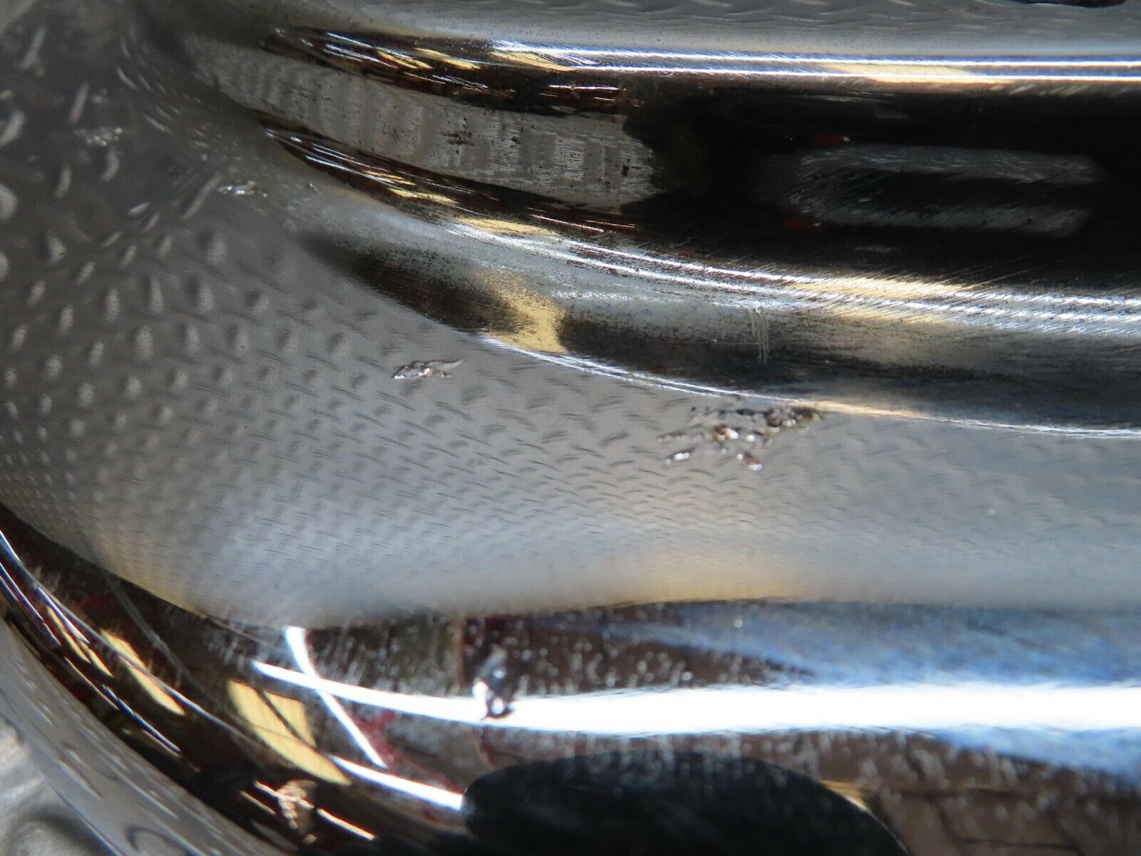 13179 Mercedes-Benz W111 Front Left Upper Bumper Chrome