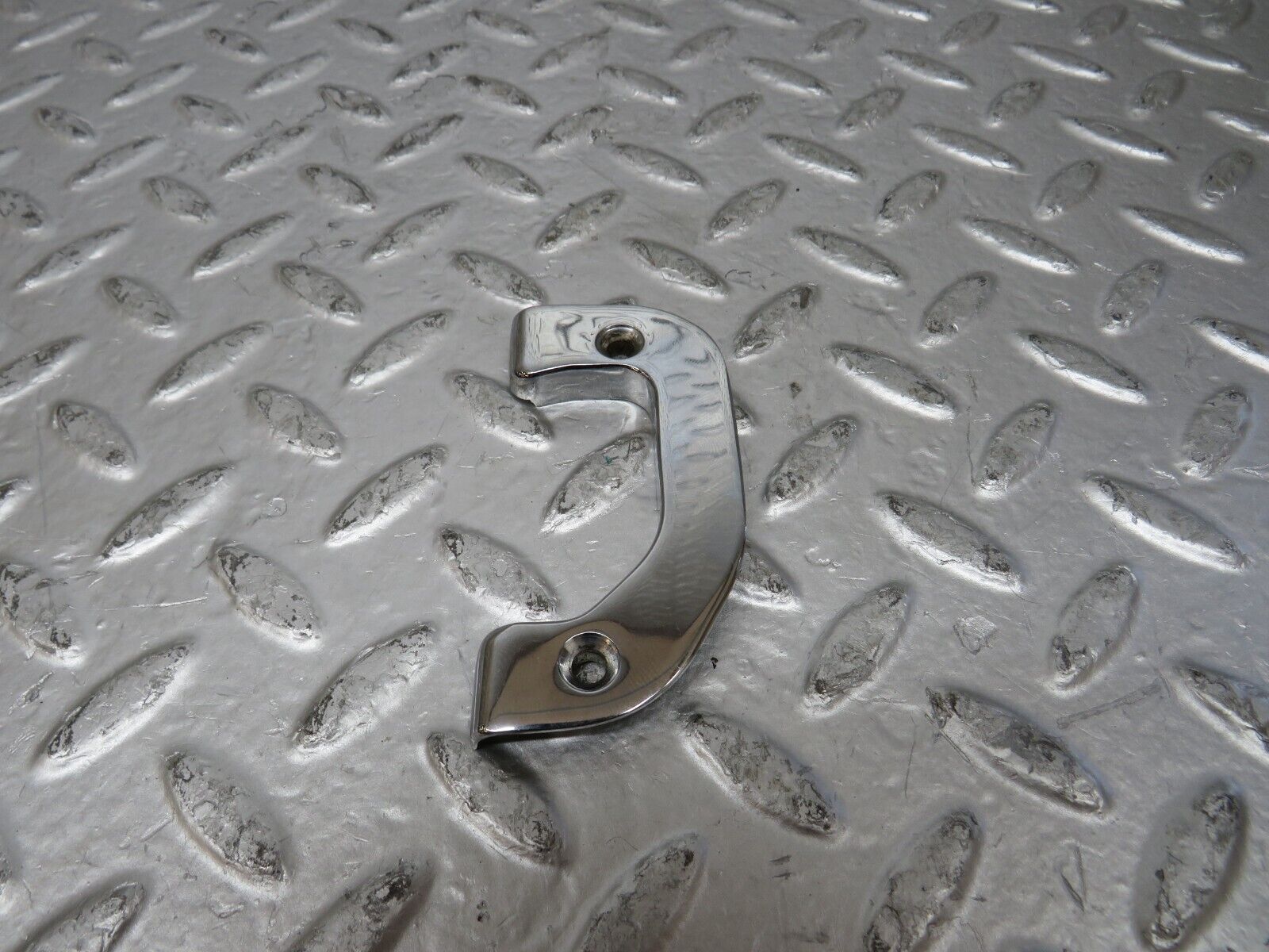 26046 Mercedes-Benz W116 450SE Right Chrome Door Latch Trim