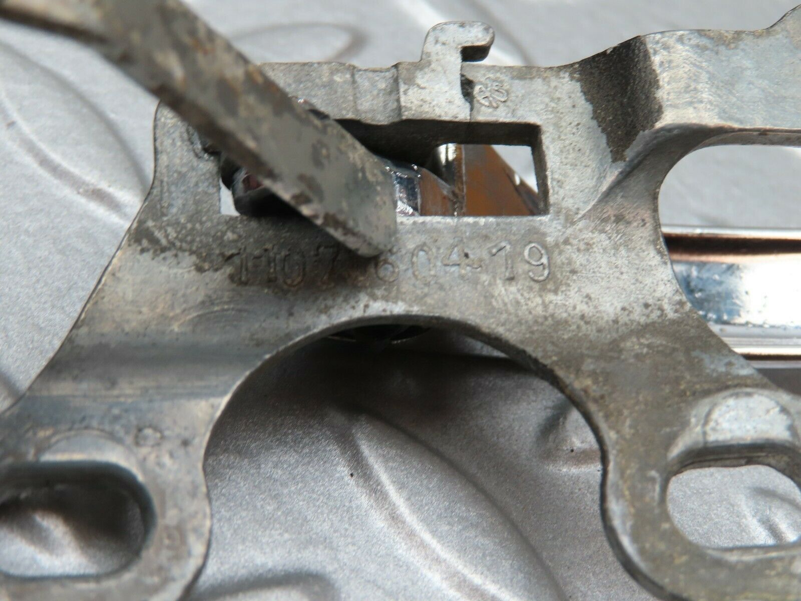 4118 Mercedes-Benz W108 280SE Right Interior Door Handle 1107660419