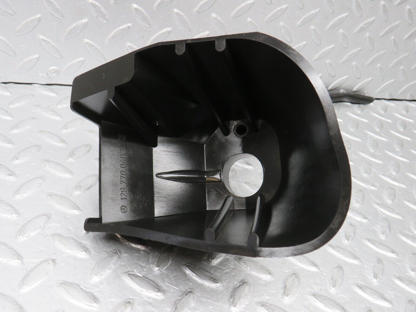 38403 Mercedes-Benz R129 280SL Coupe Roof Folding Lift Cylinder Cover Right 1297700462